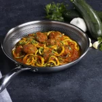 HexClad 6 Piece Hybrid Stainless Steel Cookware Pan Set 8 inch, 10 inch, 12 inch with Glass Lids, Size: One size, Black - Image 11